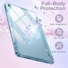 image:imageJETech Glitter Case for iPad Air 13 M4M3M2 Purple  Cover for 202620252024 Model Sparkly Glitter Design Pencil Holder Slim Clear Back Kids and GirlsFriendly StyleSky Blue
