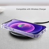 image:imageJETech Glitter Case for iPhone 1212 Pro Clear  Sparkly Glitter Design Shockproof Protection Clear Back Stylish LookClear