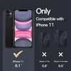 image:imageJETech Magnetic Case for iPhone 11 Clear  Compatible with MagSafe Shockproof Phone Bumper Cover Scratch Resistant Clear BackBlack