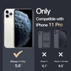 image:imageJETech Magnetic Case for iPhone 11 Pro Clear  Compatible with MagSafe Shockproof Phone Bumper Cover Scratch Resistant Clear BackClear