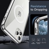 image:imageJETech Magnetic Case for iPhone 11 Pro Max Clear  Compatible with MagSafe Shockproof Phone Bumper Cover Scratch Resistant Clear BackClear