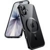 image:imageJETech Magnetic Case for iPhone 12 Pro Gold  Compatible with MagSafe Camera Lens Protection Electroplated TPU Frame Shockproof ProtectionBlack