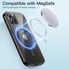 image:imageJETech Magnetic Case for iPhone 12 Pro Gold  Compatible with MagSafe Camera Lens Protection Electroplated TPU Frame Shockproof ProtectionBlack