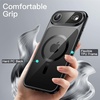 image:imageJETech Magnetic Case for iPhone 12 Pro Gold  Compatible with MagSafe Camera Lens Protection Electroplated TPU Frame Shockproof ProtectionBlack