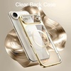 image:imageJETech Magnetic Case for iPhone 12 Pro Gold  Compatible with MagSafe Camera Lens Protection Electroplated TPU Frame Shockproof ProtectionGold