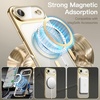 image:imageJETech Magnetic Case for iPhone 12 Pro Gold  Compatible with MagSafe Camera Lens Protection Electroplated TPU Frame Shockproof ProtectionGold