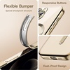 image:imageJETech Magnetic Case for iPhone 12 Pro Gold  Compatible with MagSafe Camera Lens Protection Electroplated TPU Frame Shockproof ProtectionGold