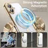 image:imageJETech Magnetic Case for iPhone 12 Pro Gold  Compatible with MagSafe Camera Lens Protection Electroplated TPU Frame Shockproof ProtectionGold