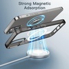 image:imageJETech Magnetic Case for iPhone 12 Pro Max Clear  Compatible with MagSafe Shockproof Phone Bumper Cover Scratch Resistant Clear BackBlack