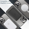 image:imageJETech Magnetic Case for iPhone 12 Pro Max Clear  Compatible with MagSafe Shockproof Phone Bumper Cover Scratch Resistant Clear BackBlack