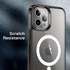 image:imageJETech Magnetic Case for iPhone 12 Pro Max Clear  Compatible with MagSafe Shockproof Phone Bumper Cover Scratch Resistant Clear BackBlack