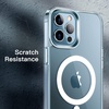 image:imageJETech Magnetic Case for iPhone 12 Pro Max Clear  Compatible with MagSafe Shockproof Phone Bumper Cover Scratch Resistant Clear BackClear