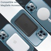 image:imageJETech Magnetic Case for iPhone 12 Pro Max Clear  Compatible with MagSafe Shockproof Phone Bumper Cover Scratch Resistant Clear BackNavy