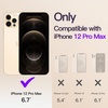 image:imageJETech Magnetic Case for iPhone 12 Pro Max Gold  Compatible with MagSafe Camera Lens Protection Electroplated TPU Frame Shockproof ProtectionGold