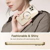 image:imageJETech Magnetic Case for iPhone 12 Pro Max Gold  Compatible with MagSafe Camera Lens Protection Electroplated TPU Frame Shockproof ProtectionGold