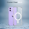 image:imageJETech Magnetic Case for iPhone 12 mini Clear  Compatible with MagSafe Shockproof Phone Bumper Cover Scratch Resistant Clear BackClear