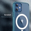 image:imageJETech Magnetic Case for iPhone 12 mini Clear  Compatible with MagSafe Shockproof Phone Bumper Cover Scratch Resistant Clear BackNavy