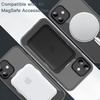 image:imageJETech Magnetic Case for iPhone 1212 Pro Clear  Compatible with MagSafe Shockproof Phone Bumper Cover Scratch Resistant Clear BackBlack