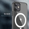 image:imageJETech Magnetic Case for iPhone 1212 Pro Clear  Compatible with MagSafe Shockproof Phone Bumper Cover Scratch Resistant Clear BackBlack
