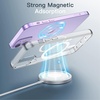 image:imageJETech Magnetic Case for iPhone 1212 Pro Clear  Compatible with MagSafe Shockproof Phone Bumper Cover Scratch Resistant Clear BackClear