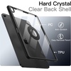 image:imageJETech Magnetic Detachable Case for iPad Air 13 M4M3M2 Black  For 202620252024 Model Rotating Cover Pencil Holder PortraitLandscape Stand Raised Screen View Auto WakeSleepBlack
