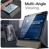 image:imageJETech Magnetic Detachable Case for iPad Air 13 M4M3M2 Black  For 202620252024 Model Rotating Cover Pencil Holder PortraitLandscape Stand Raised Screen View Auto WakeSleepSpace Gray