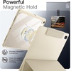 image:imageJETech Magnetic Detachable Case for iPad Air 13 M4M3M2 Black  For 202620252024 Model Rotating Cover Pencil Holder PortraitLandscape Stand Raised Screen View Auto WakeSleepStarlight