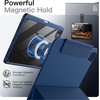 image:imageJETech Magnetic Detachable Case for iPad Pro 11 M5M4 Black  For 20252024 Model Rotating Cover PortraitLandscape Stand Raised Screen View Auto WakeSleepNavy