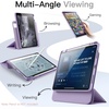 image:imageJETech Magnetic Detachable Case for iPad Pro 11 M5M4 Black  For 20252024 Model Rotating Cover PortraitLandscape Stand Raised Screen View Auto WakeSleepLavender