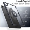 image:imageJETech Magnetic Detachable Case for iPad Pro 11 M5M4 Black  For 20252024 Model Rotating Cover PortraitLandscape Stand Raised Screen View Auto WakeSleepGrey