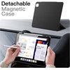 image:imageJETech Magnetic Detachable Case for iPad Pro 11 M5M4 Black  For 20252024 Model Rotating Cover PortraitLandscape Stand Raised Screen View Auto WakeSleepBlack