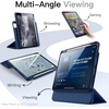 image:imageJETech Magnetic Detachable Case for iPad Pro 11 M5M4 Black  For 20252024 Model Rotating Cover PortraitLandscape Stand Raised Screen View Auto WakeSleepNavy