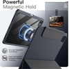 image:imageJETech Magnetic Detachable Case for iPad Pro 11 M5M4 Black  For 20252024 Model Rotating Cover PortraitLandscape Stand Raised Screen View Auto WakeSleepGrey