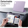 image:imageJETech Magnetic Detachable Case for iPad Pro 11 M5M4 Black  For 20252024 Model Rotating Cover PortraitLandscape Stand Raised Screen View Auto WakeSleepLavender
