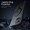image:imageJETech Magnetic Matte Case for iPhone 11 Black  Compatible with MagSafe Translucent Matte Back Slim Shockproof ProtectionBlack