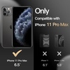 image:imageJETech Magnetic Matte Case for iPhone 11 Pro Max Black  Compatible with MagSafe Translucent Matte Back Slim Shockproof ProtectionBlack