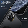 image:imageJETech Magnetic Matte Case for iPhone 11 Pro Max Black  Compatible with MagSafe Translucent Matte Back Slim Shockproof ProtectionBlack