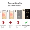 image:imageJETech Magnetic Matte Case for iPhone 12 Pro Max Black  Compatible with MagSafe Translucent Matte Back Slim Shockproof ProtectionBeige