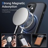 image:imageJETech Magnetic Matte Case for iPhone 12 mini Black  Compatible with MagSafe Translucent Matte Back Slim Shockproof ProtectionBlack