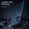 image:imageJETech Magnetic Matte Case for iPhone 12 mini Black  Compatible with MagSafe Translucent Matte Back Slim Shockproof ProtectionStorm Blue
