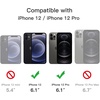 image:imageJETech Magnetic Matte Case for iPhone 1212 Pro Black  Compatible with MagSafe Translucent Matte Back Slim Shockproof ProtectionBlack