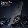 image:imageJETech Magnetic Matte Case for iPhone 1212 Pro Black  Compatible with MagSafe Translucent Matte Back Slim Shockproof ProtectionBlack