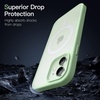 image:imageJETech Magnetic Matte Case for iPhone 1212 Pro Black  Compatible with MagSafe Translucent Matte Back Slim Shockproof ProtectionGreen