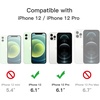 image:imageJETech Magnetic Matte Case for iPhone 1212 Pro Black  Compatible with MagSafe Translucent Matte Back Slim Shockproof ProtectionGreen