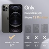 image:imageJETech Magnetic Silicone Case for iPhone 12 Pro Max Black  Compatible with MagSafe Silky Soft Touch Full Camera Lens Protection Shock Absorbing Phone CoverBlack