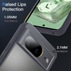 image:imageJETech Matte Case for Google Pixel 8 Obsidian  MilitaryGrade Protection Frosted Matte Back AntiFingerprint Finish Shockproof DesignHazel