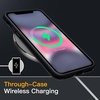 image:imageJETech Matte Case for iPhone 11 Black  MilitaryGrade Protection Frosted Matte Back AntiFingerprint Finish Shockproof DesignBlack