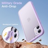image:imageJETech Matte Case for iPhone 11 Black  MilitaryGrade Protection Frosted Matte Back AntiFingerprint Finish Shockproof DesignLight Purple