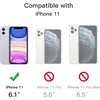 image:imageJETech Matte Case for iPhone 11 Black  MilitaryGrade Protection Frosted Matte Back AntiFingerprint Finish Shockproof DesignLight Purple