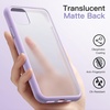 image:imageJETech Matte Case for iPhone 11 Black  MilitaryGrade Protection Frosted Matte Back AntiFingerprint Finish Shockproof DesignLight Purple